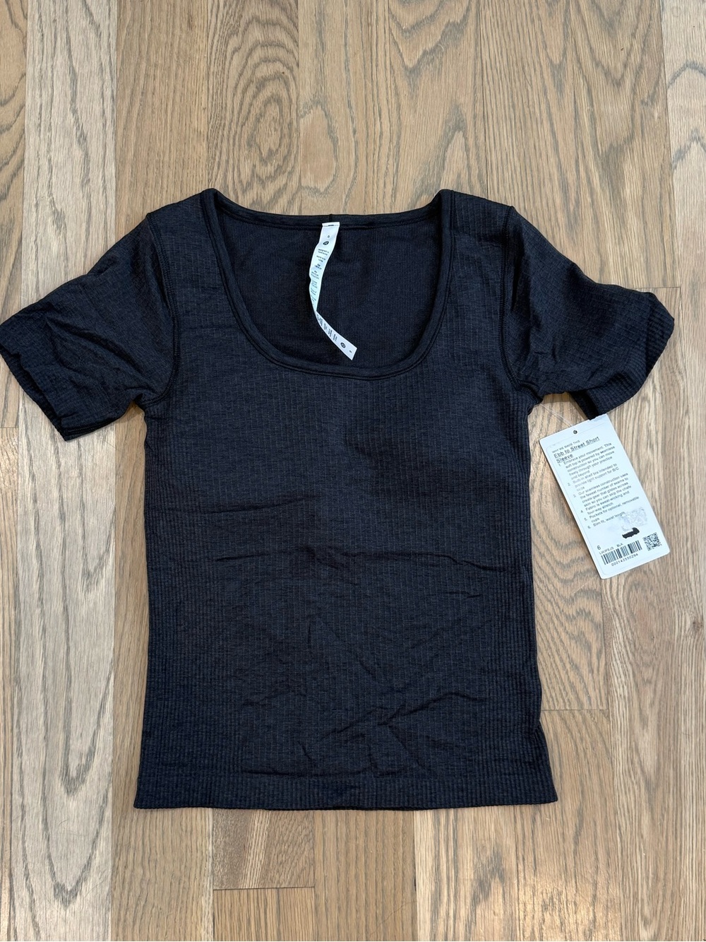 lululemon athletica Ebb to Street Short Sleeve Men’s Shorts — Black